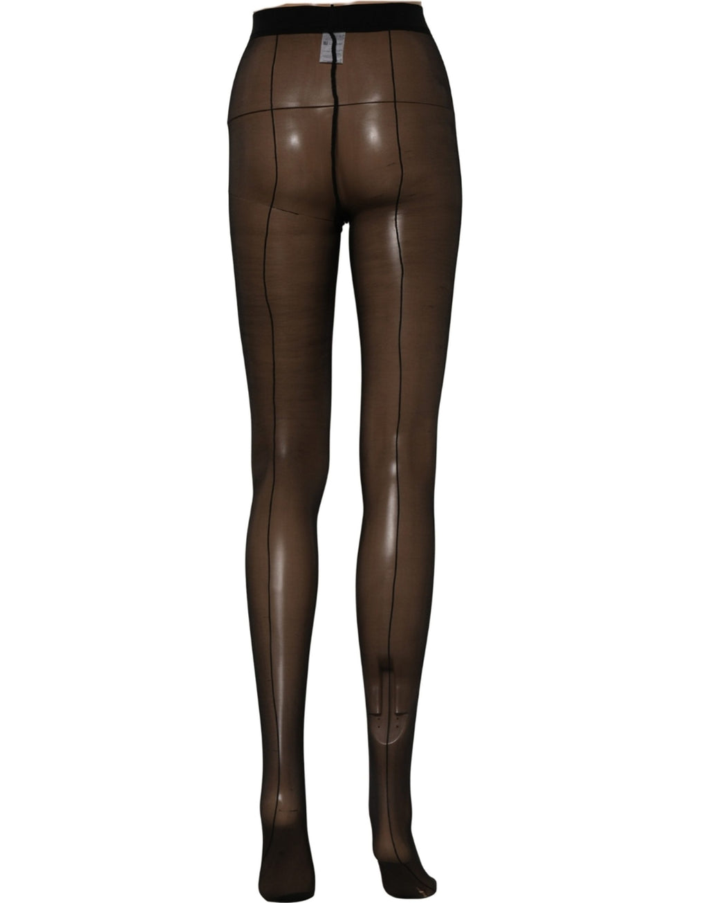Dolce & Gabbana Schwarze Nylon-Strumpfhose Söckchen