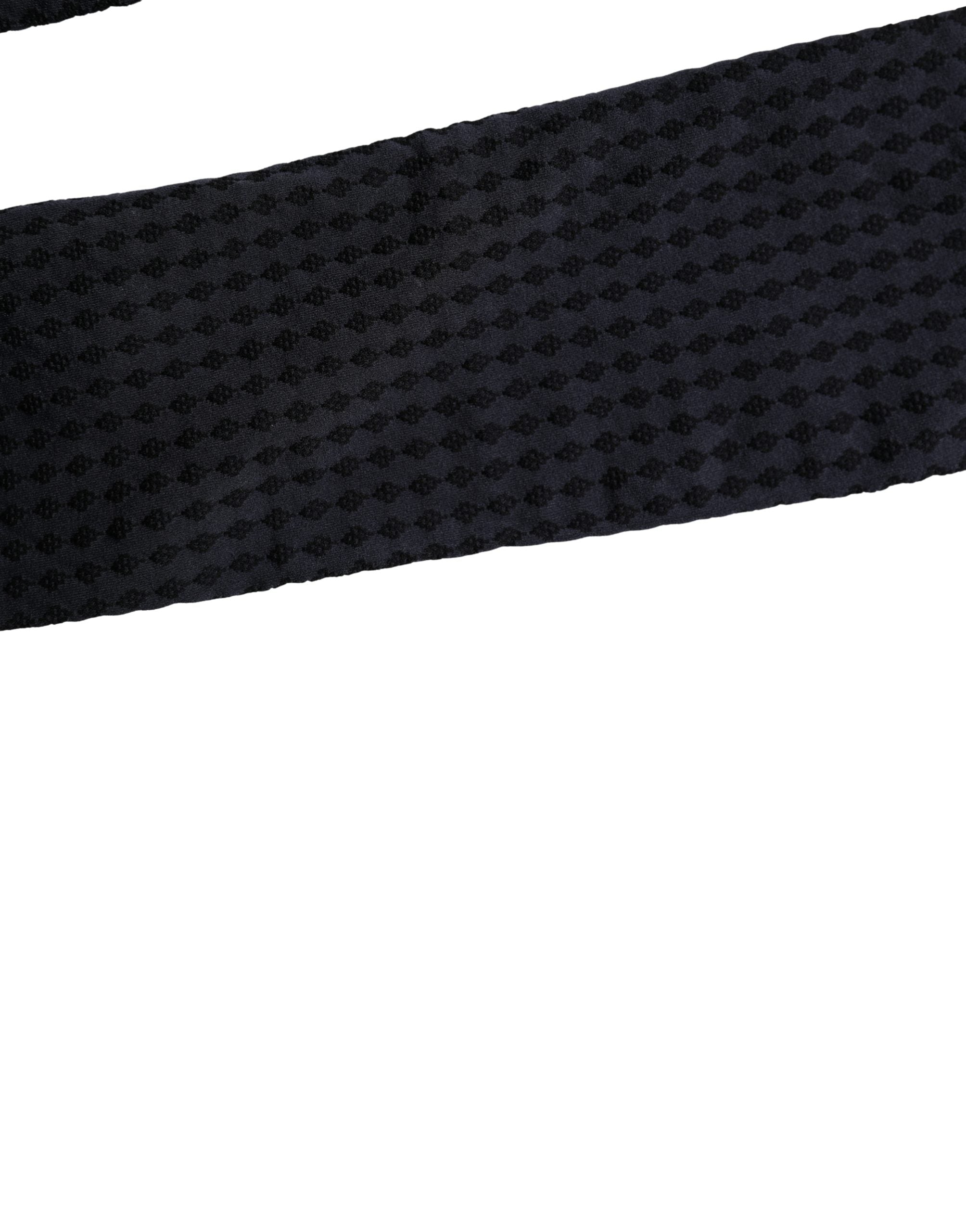 Dolce & Gabbana Schwarze Strumpfhose aus Nylon