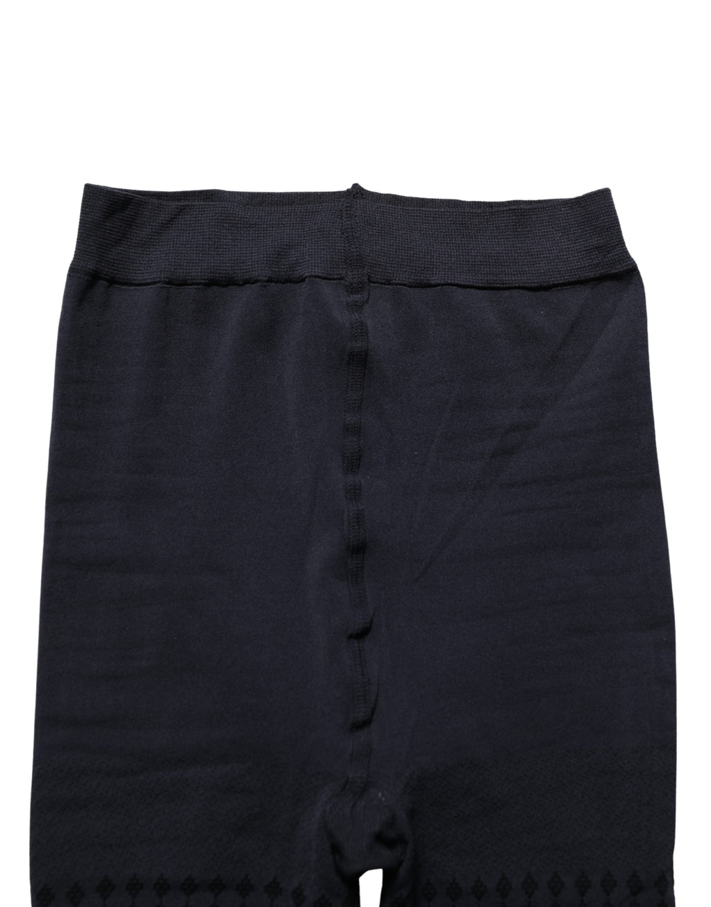 Dolce & Gabbana Schwarze Strumpfhose aus Nylon
