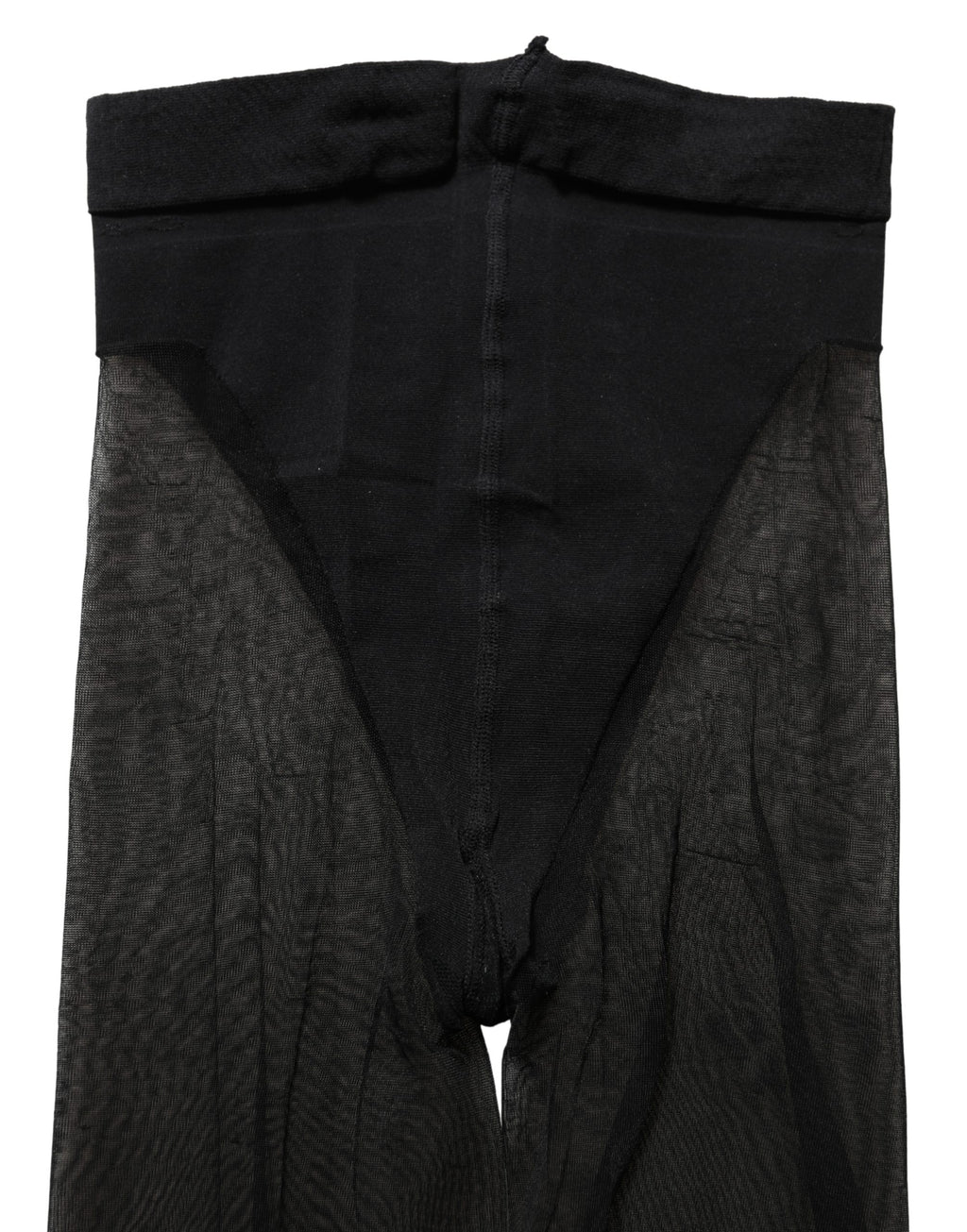 Dolce & Gabbana Schwarze Nylon-Feinstrumpfhose Söckchen