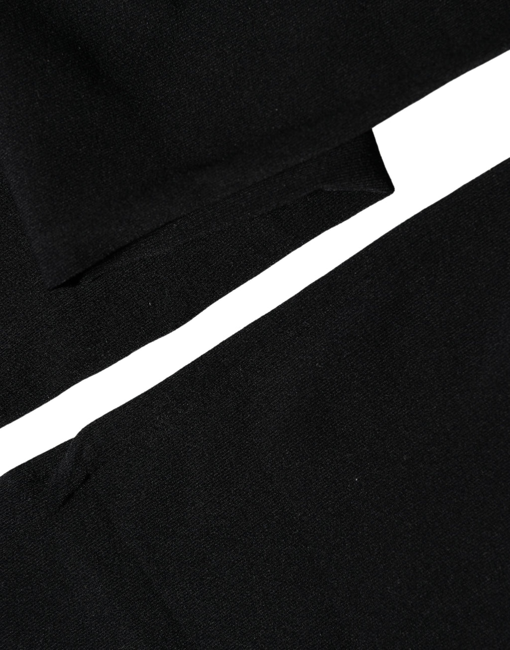 Dolce & Gabbana Schwarze Kniestrümpfe aus 100 % Nylon
