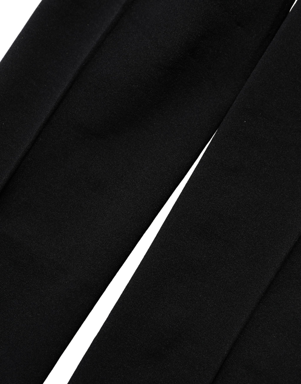 Dolce & Gabbana Schwarze Nylon-Feinstrumpfhose Söckchen
