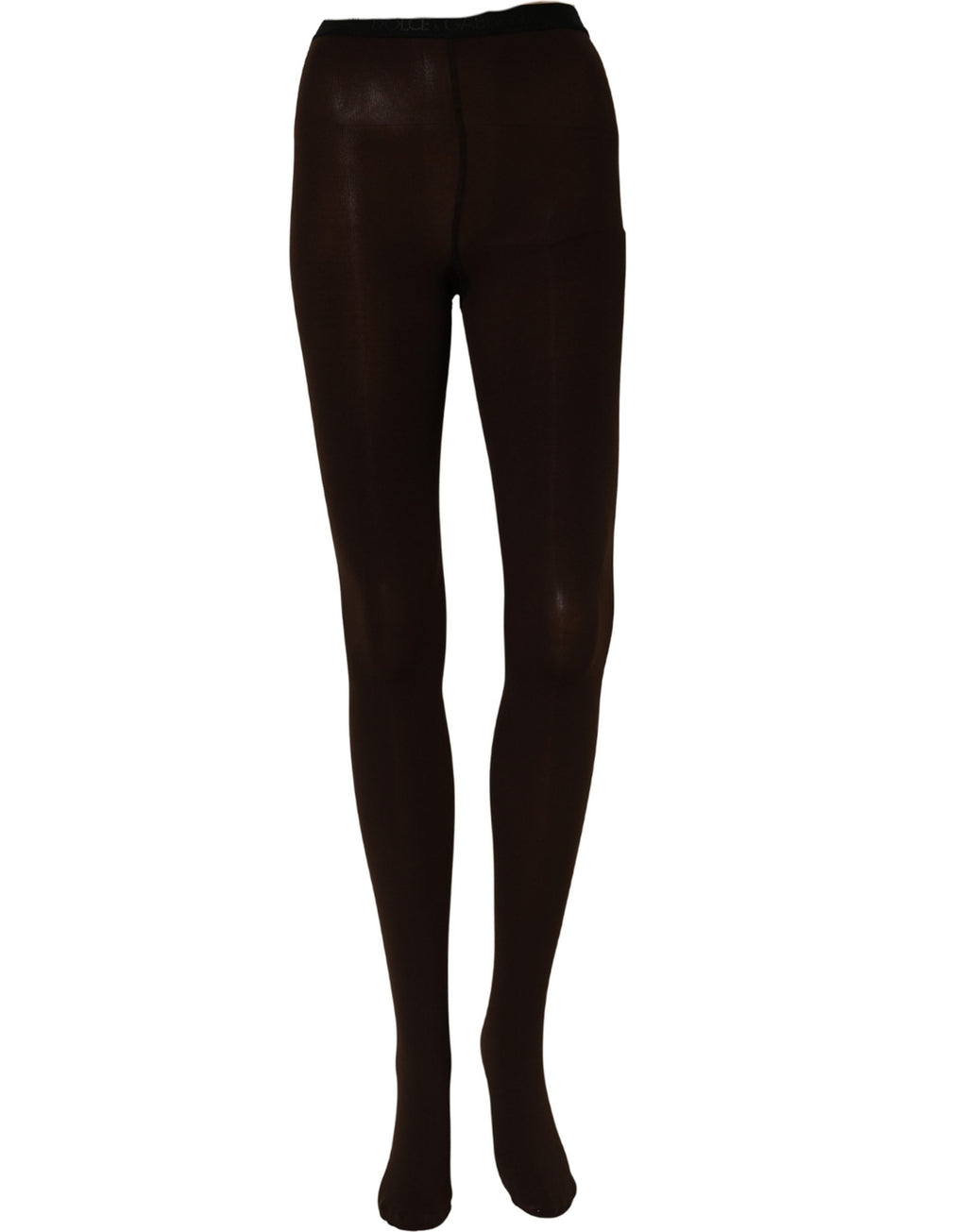 Dolce & Gabbana Braune Nylonstrumpfhose Söckchen