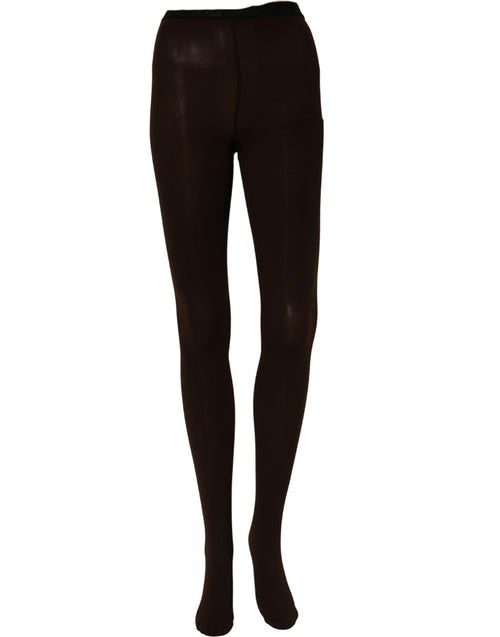 Dolce & Gabbana Braune Nylonstrumpfhose Söckchen