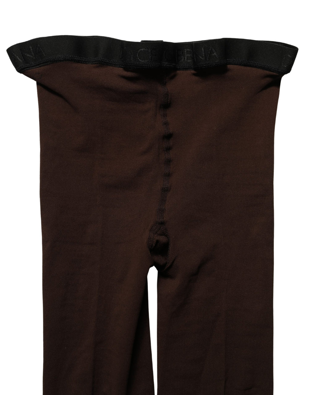 Dolce & Gabbana Braune Nylonstrumpfhose Söckchen