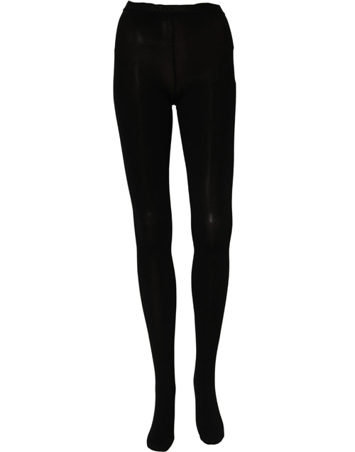 Dolce & Gabbana Schwarze Nylonstrumpfhose Söckchen