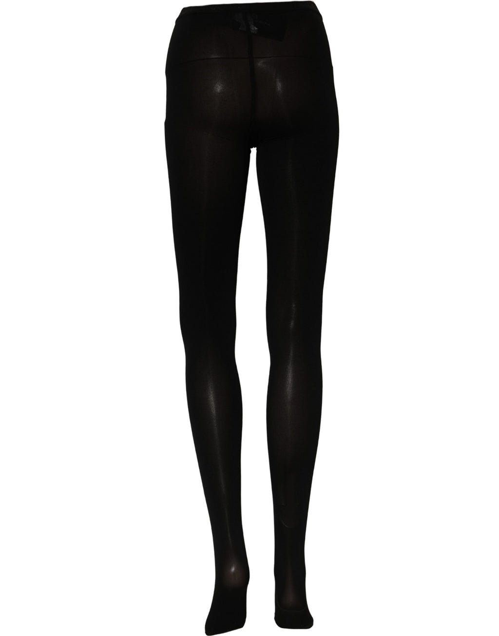 Dolce & Gabbana Schwarze Nylonstrumpfhose Söckchen