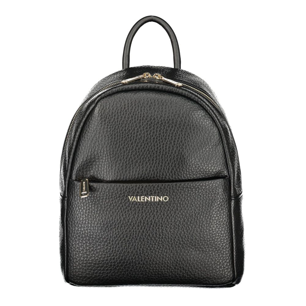 Mario Valentino Schwarzer Rucksack aus Polyurethan für Damen