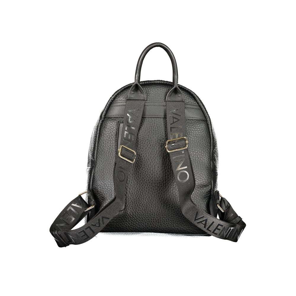 Mario Valentino Schwarzer Rucksack aus Polyurethan für Damen