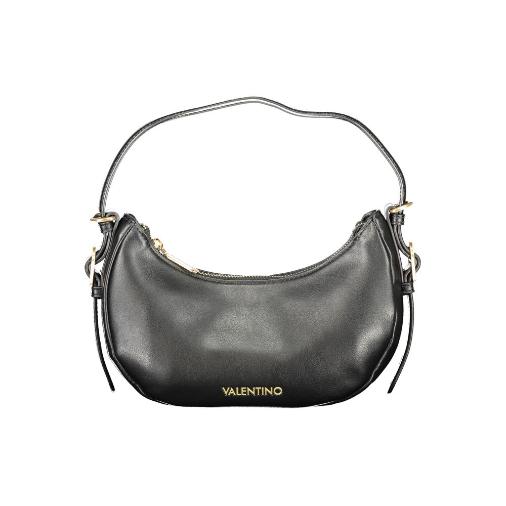 Mario Valentino Nero Polyurethane Damenhandtasche