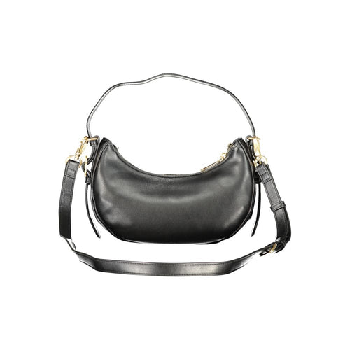 Mario Valentino Nero Polyurethane Damenhandtasche