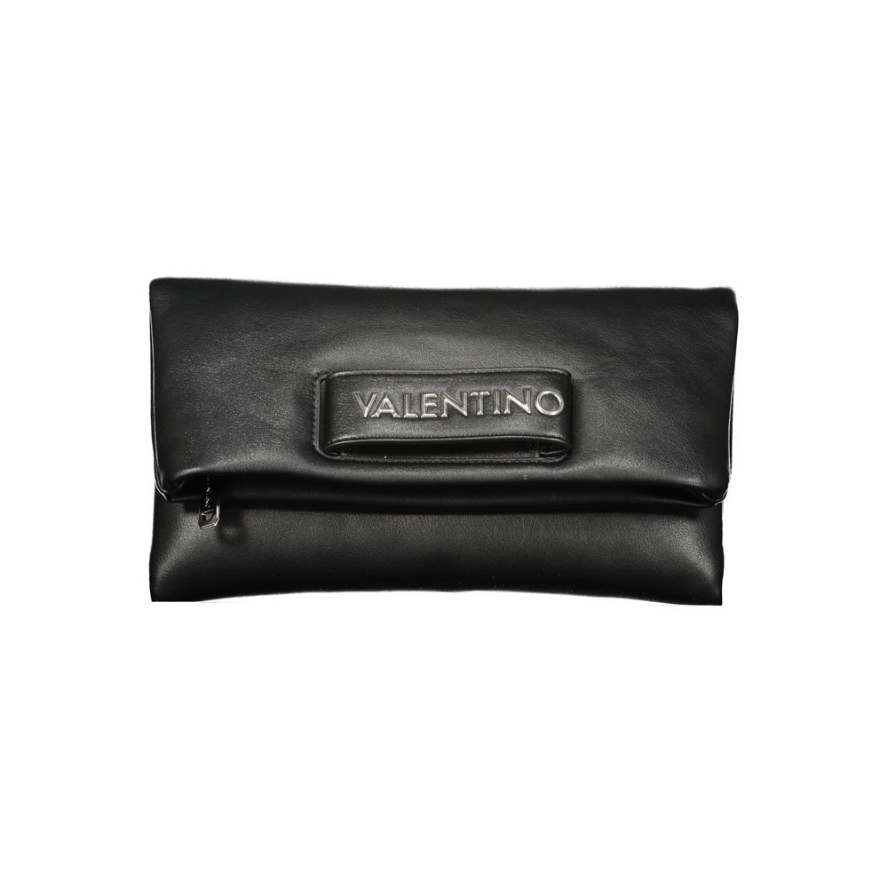 Mario Valentino Handtasche aus schwarzem Polyurethan für Damen