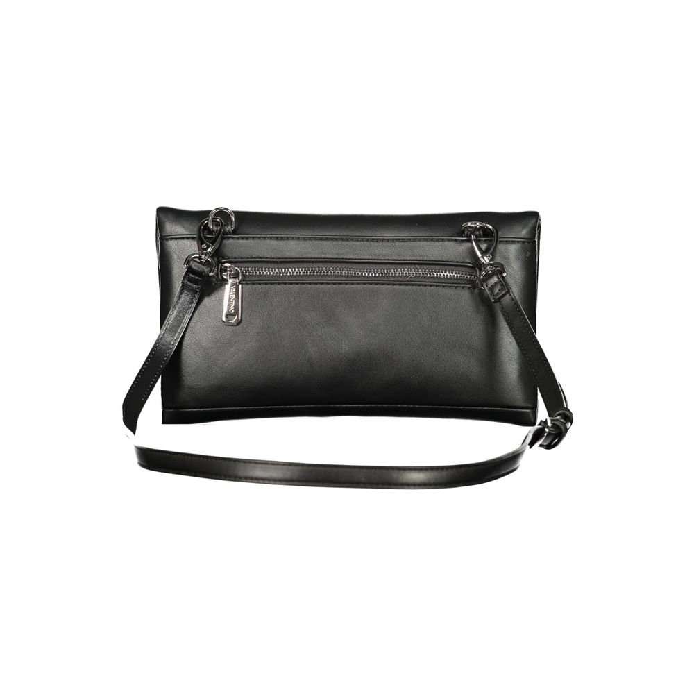 Mario Valentino Handtasche aus schwarzem Polyurethan für Damen