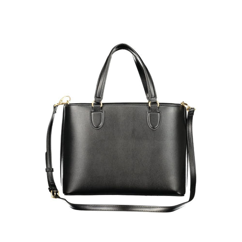 Mario Valentino Schwarze Handtasche aus Polyethylen