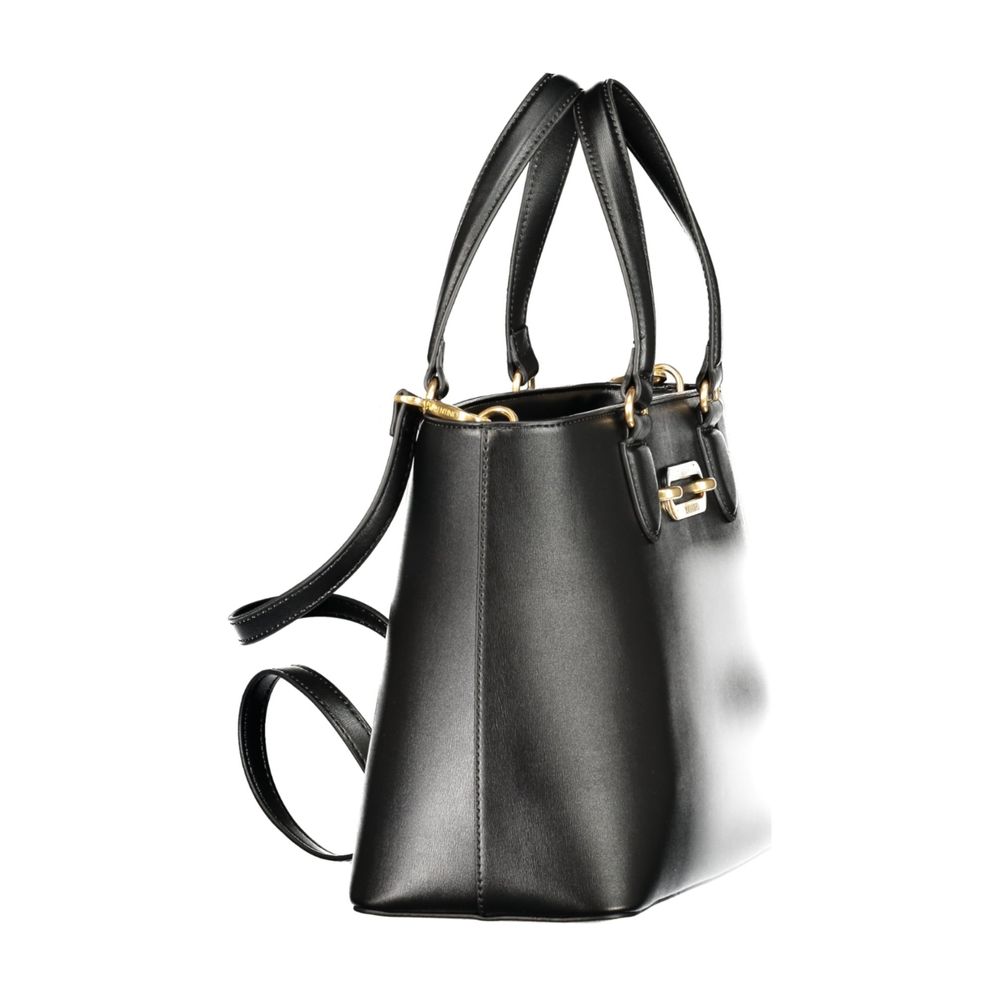 Mario Valentino Schwarze Handtasche aus Polyethylen