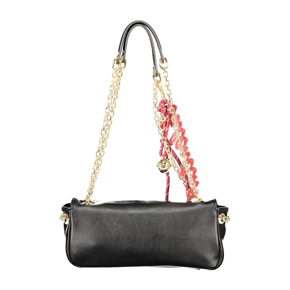 Mario Valentino Nero Polyurethan Donna Tasche