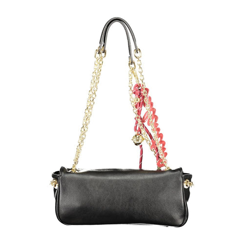 Mario Valentino Nero Polyurethan Donna Tasche