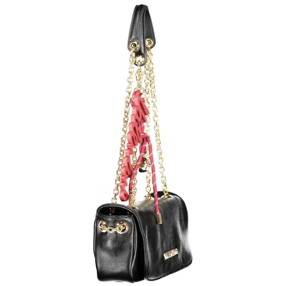Mario Valentino Nero Polyurethan Donna Tasche
