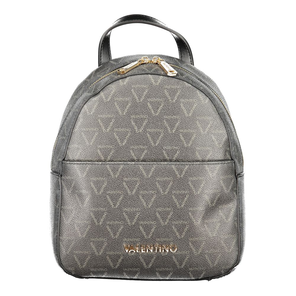 Mario Valentino Schwarzer Rucksack aus Polyurethan für Damen