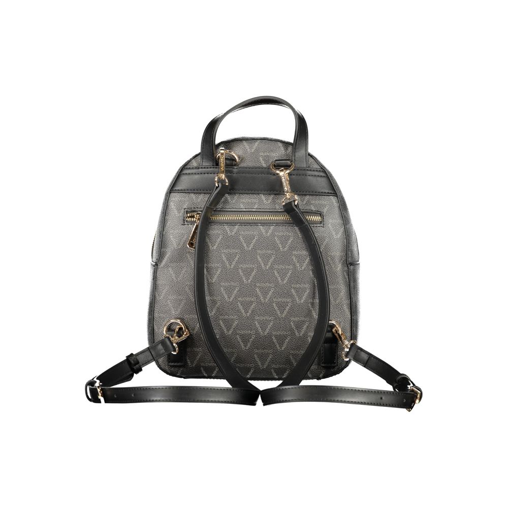 Mario Valentino Schwarzer Rucksack aus Polyurethan für Damen