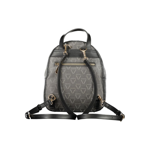 Mario Valentino Schwarzer Rucksack aus Polyurethan für Damen