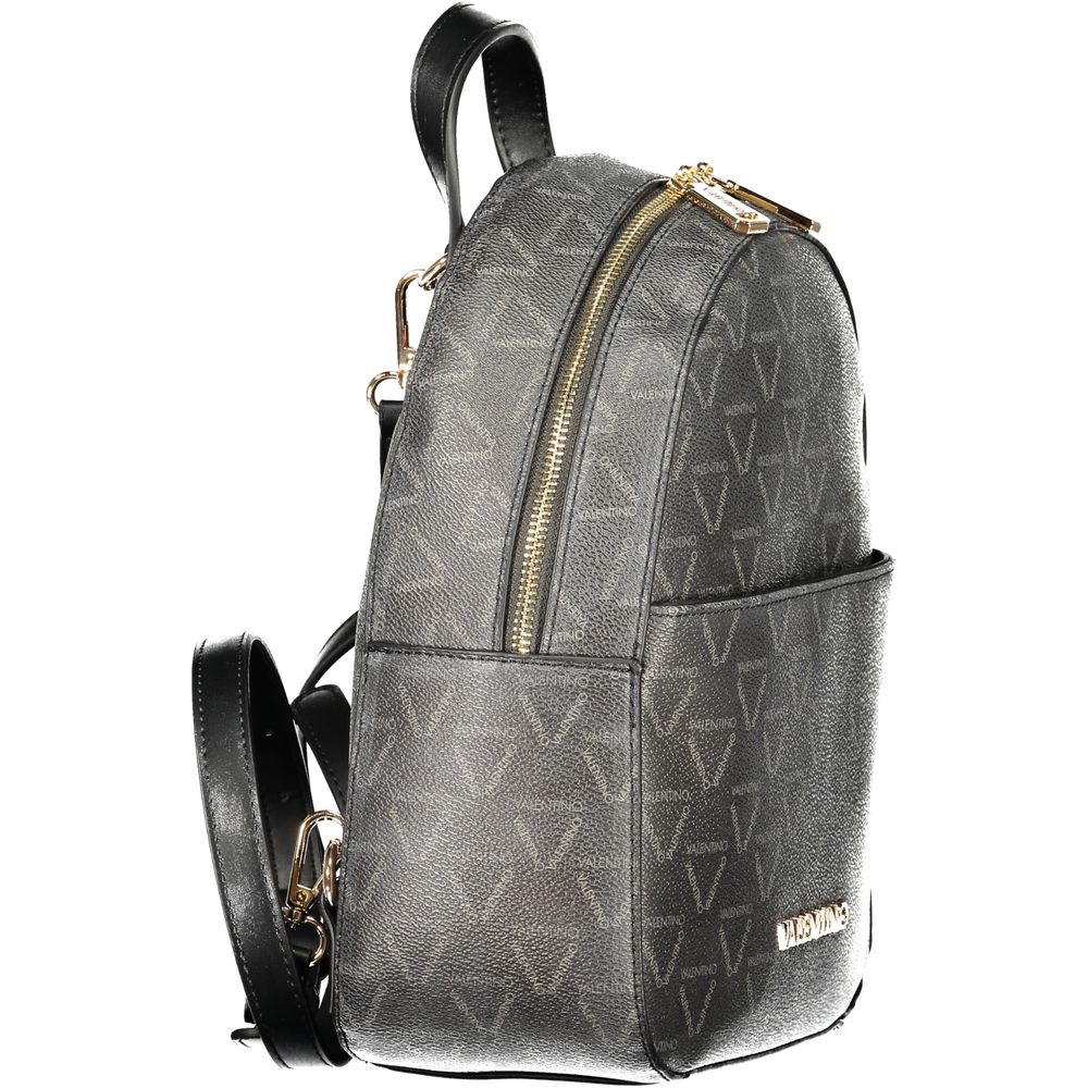 Mario Valentino Schwarzer Rucksack aus Polyurethan für Damen