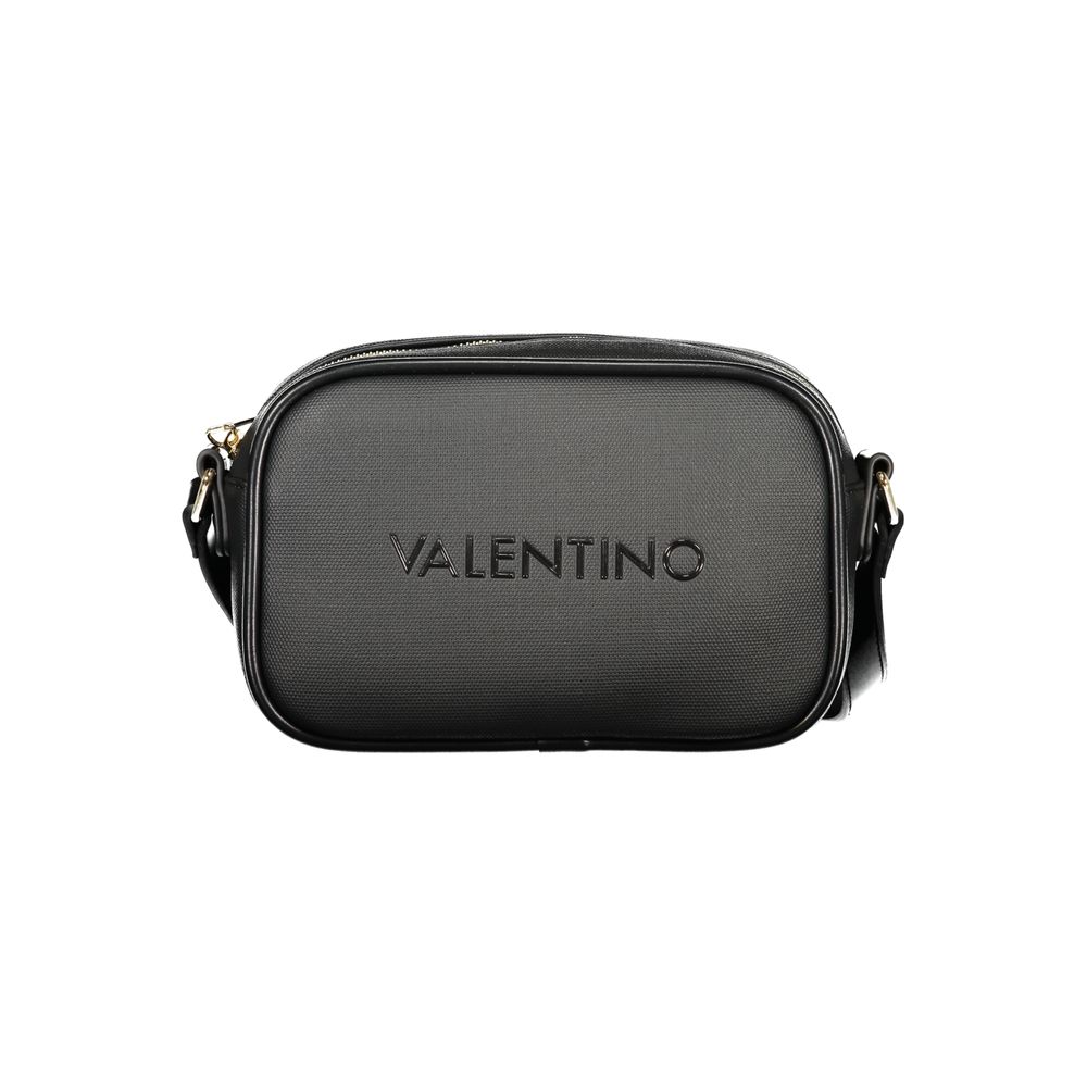 Mario Valentino Nero Polyurethane Damenhandtasche