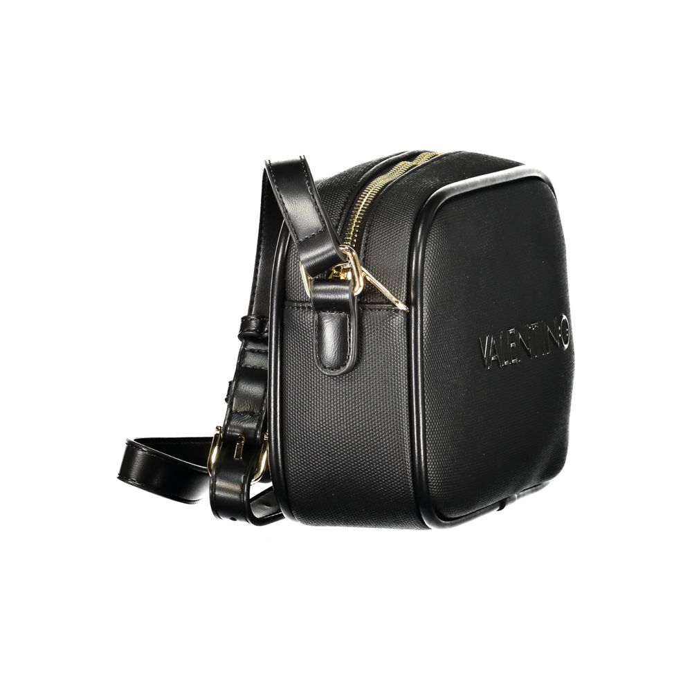 Mario Valentino Nero Polyurethane Damenhandtasche