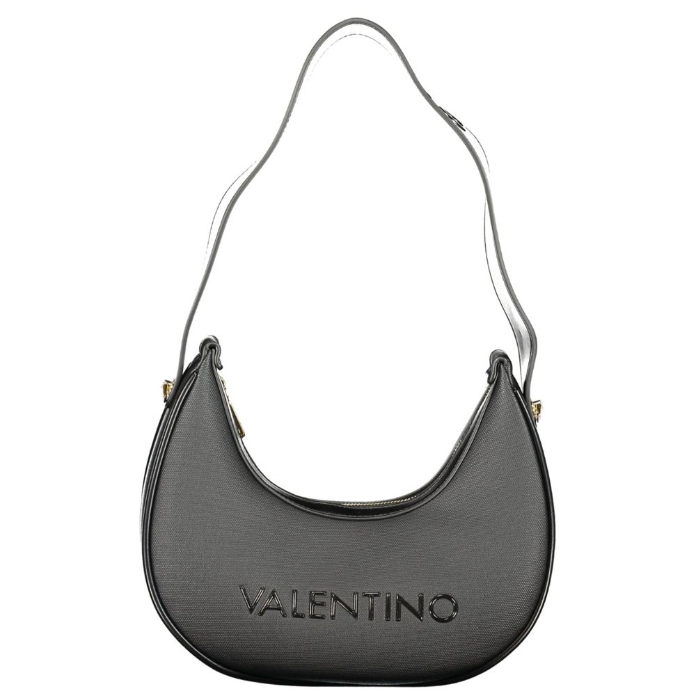 Mario Valentino Nero Polyurethane Damenhandtasche