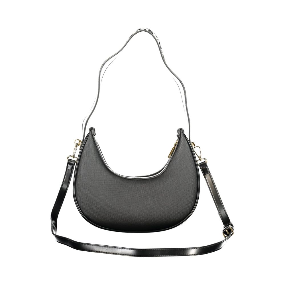 Mario Valentino Nero Polyurethane Damenhandtasche