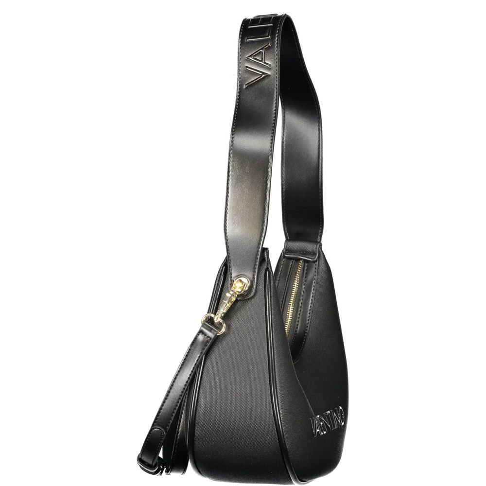 Mario Valentino Nero Polyurethane Damenhandtasche