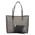 Mario Valentino Schwarze Handtasche aus Polyethylen