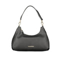 Mario Valentino Schwarze Damen-Tasche aus Polyurethan