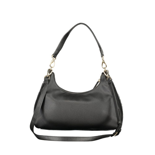 Mario Valentino Schwarze Damen-Tasche aus Polyurethan