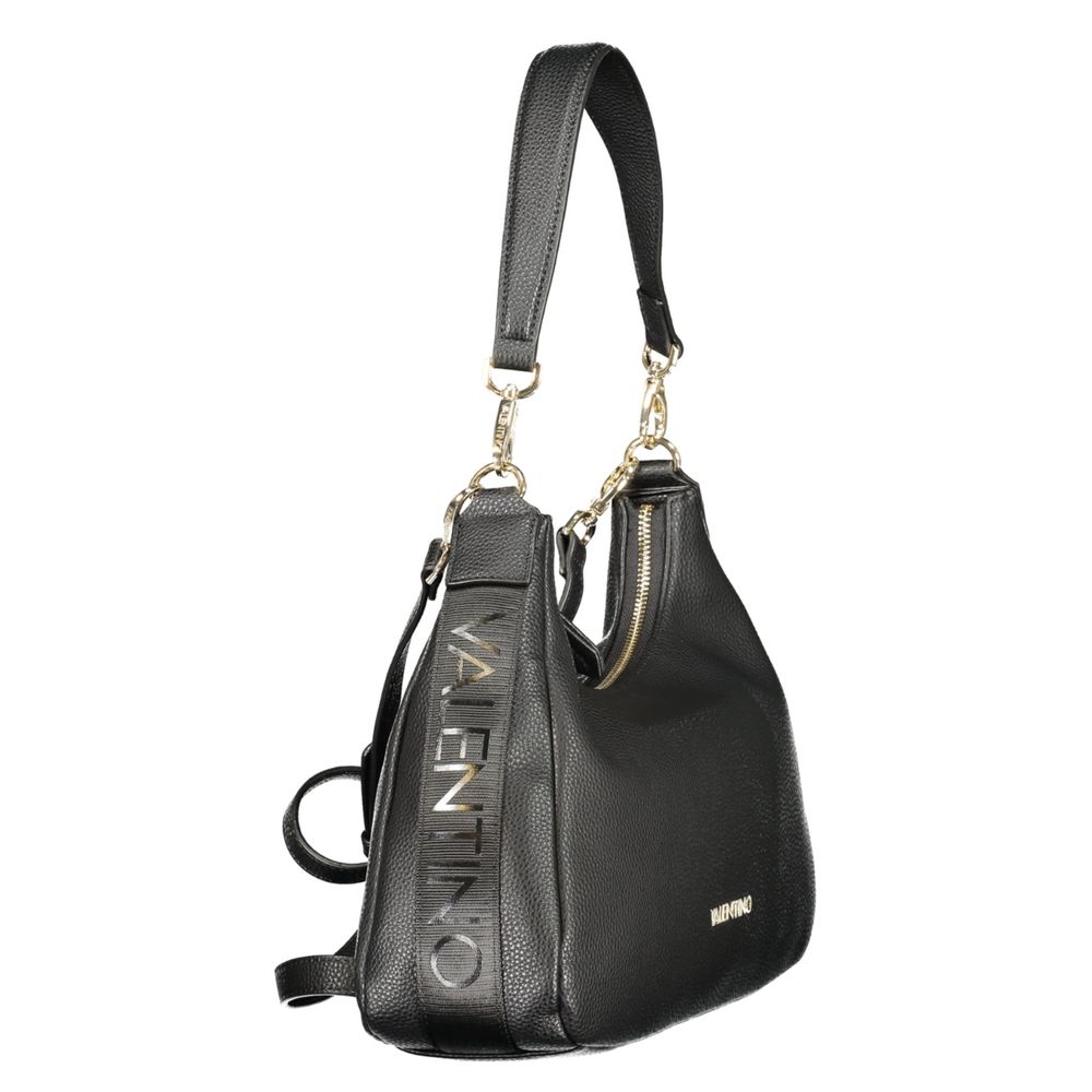 Mario Valentino Schwarze Damen-Tasche aus Polyurethan