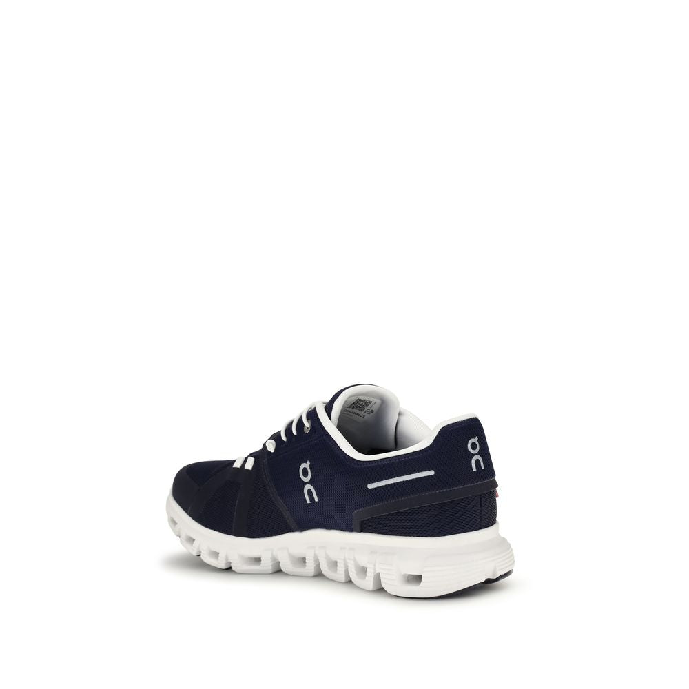 ON Schwarze Sportschuhe aus recyceltem Polyester