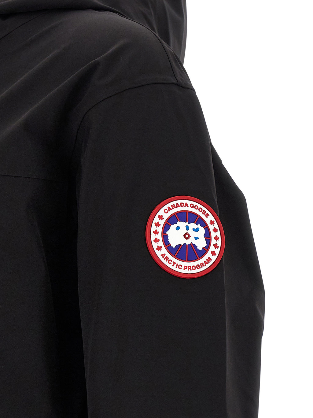 Canada Goose Schwarze Polyamid-Shell-Jacke