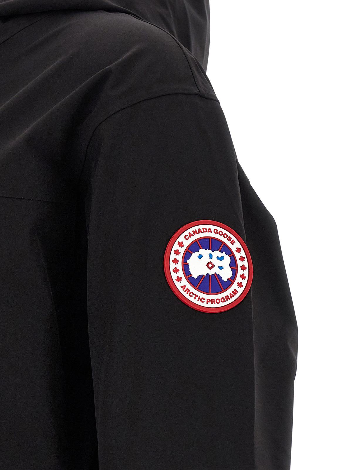 Canada Goose Schwarze Polyamid-Shell-Jacke