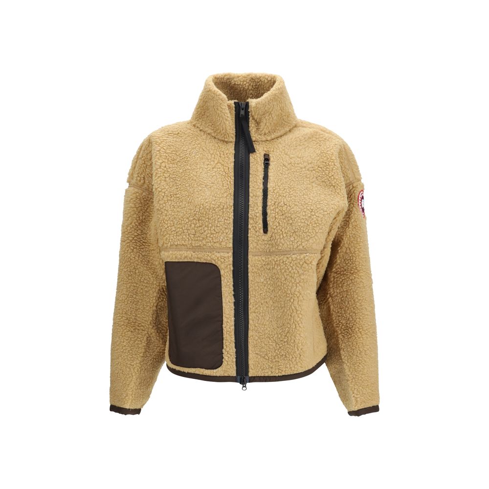 Canada Goose Brauner Wollpullover Oves Aries