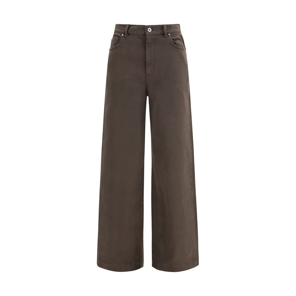 P.A.R.O.S.H. Braune Baumwollhose für die Freizeit