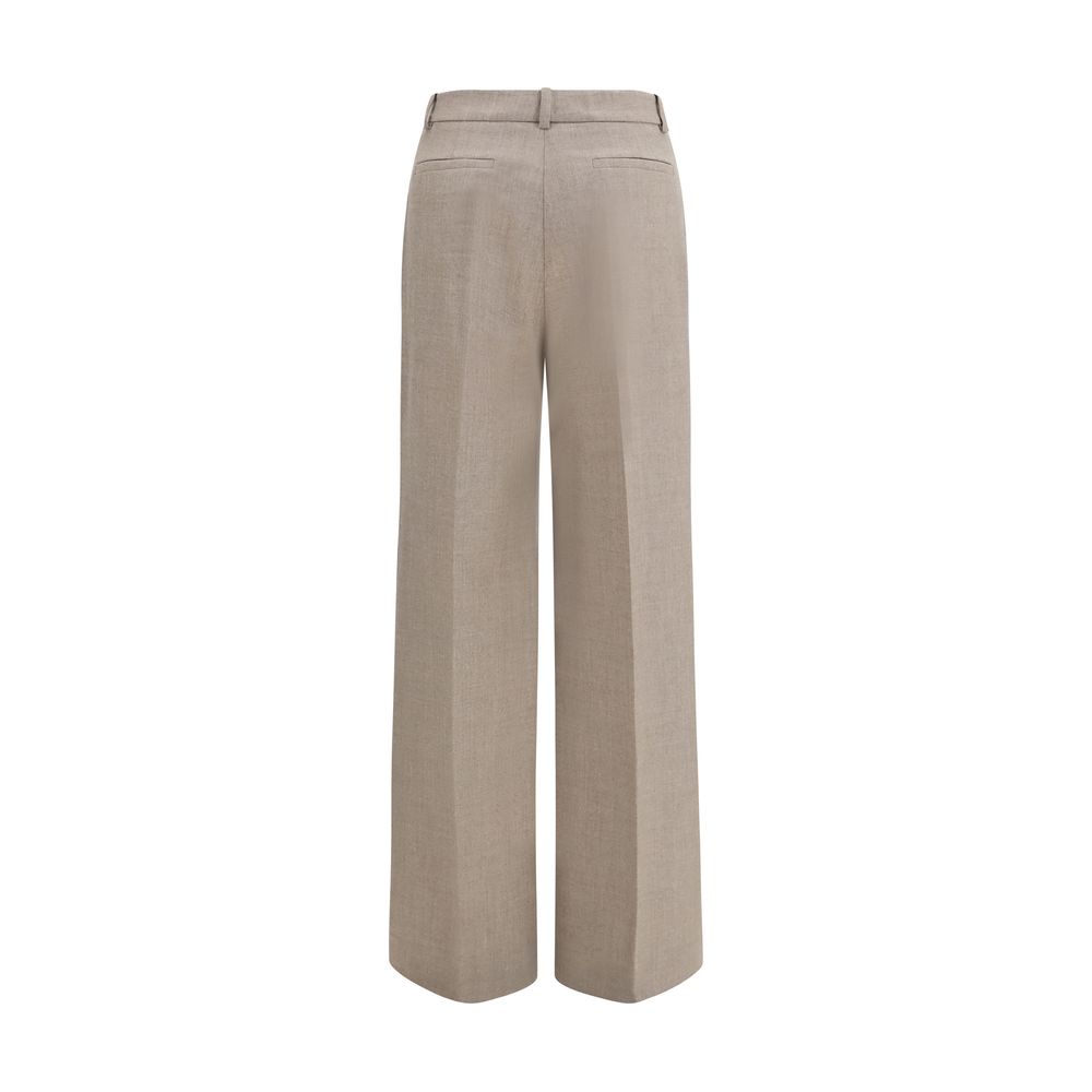 P.A.R.O.S.H. Graue Hose aus Wolle Oves Aries
