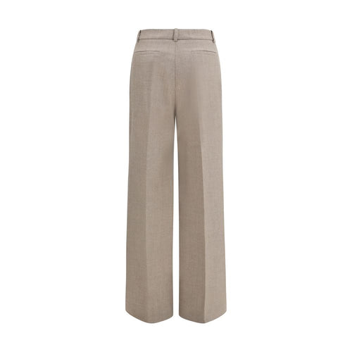 P.A.R.O.S.H. Graue Hose aus Wolle Oves Aries