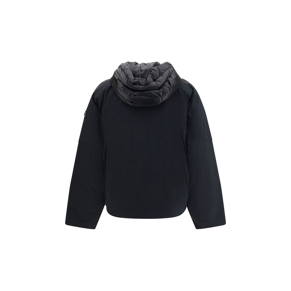 Moose Knuckles Schwarzer Nylon-Bomber