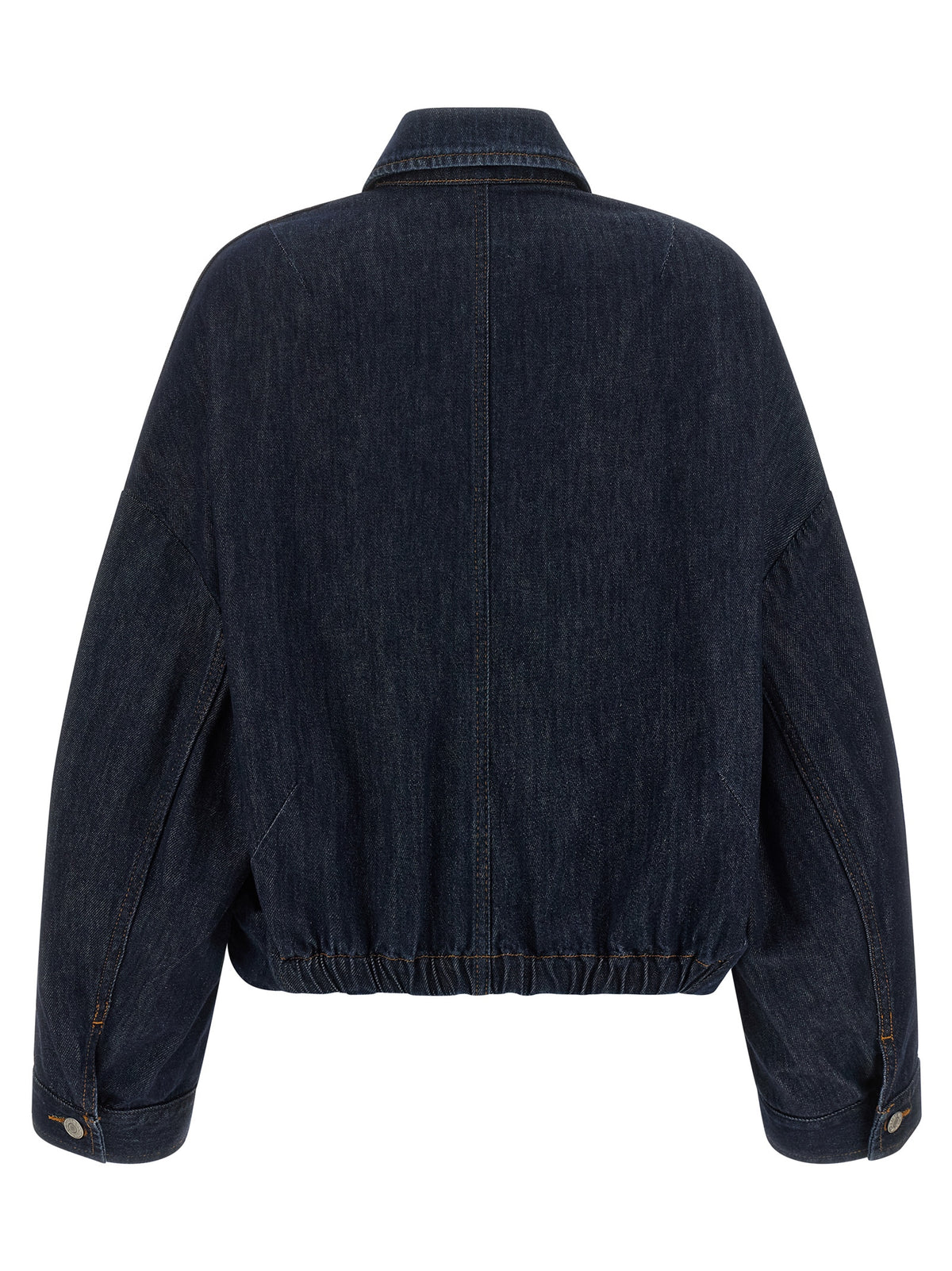 Dries Van Noten Blaue Jeansjacke aus Baumwolle