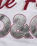 Dolce & Gabbana Weißes Baumwoll-T-Shirt mit Grafikdruck und Rundhalsausschnitt