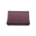 Guess Jeans Damenhandtasche aus violettem Polyethylen