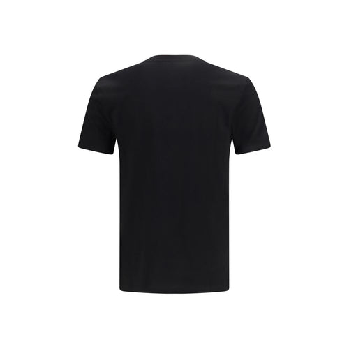 Versace Schwarzes Baumwoll-T-Shirt