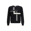 Versace Schwarzer Kaschmirpullover
