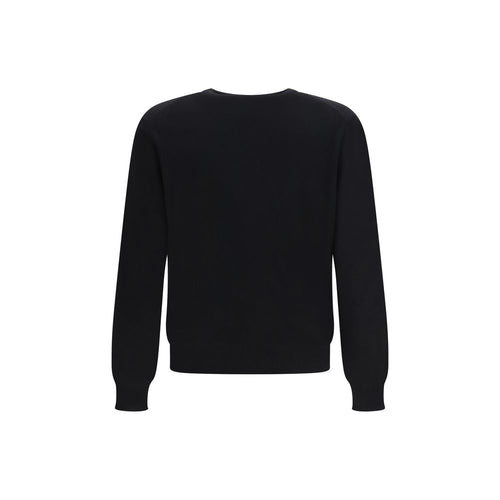 Versace Schwarzer Kaschmirpullover