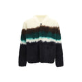 Sacai Mehrfarbige Strickjacke aus Wolle Oves Aries